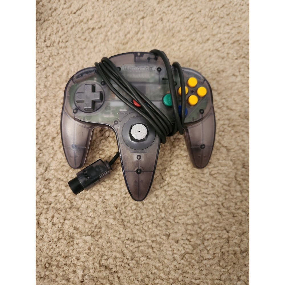 N64 Nintendo Controller Tested Smoke Gray